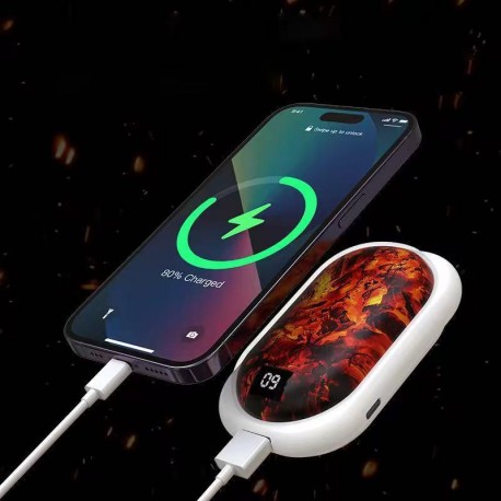 Электрическая грелка Shunmaii для рук, перезаряжаемая 3000/4000 мАч-6