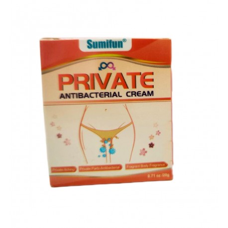 Антибактериальный крем для интимной зоны Sumifun Private Antibacterial Cream 20 г оптом-2