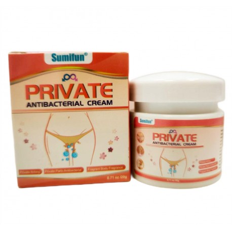 Антибактериальный крем для интимной зоны Sumifun Private Antibacterial Cream 20 г оптом-1