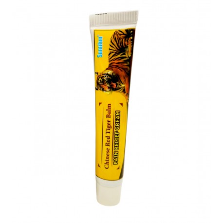 Крем-бальзам Sumifun Chinese Red Tiger Balm Pain Relief Cream при болях в пояснице 20 г оптом-1