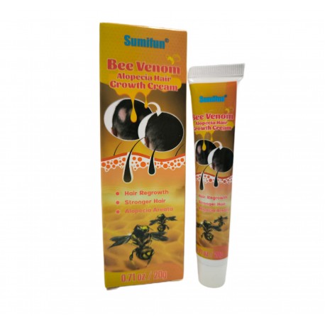 Крем для роста волос Sumifun Bee Venom Alopecia Hair Growth Cream 20 г оптом