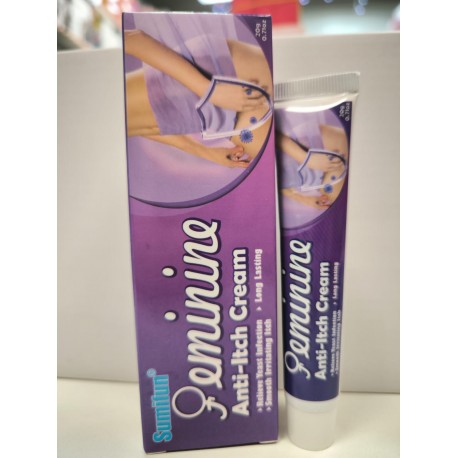 Крем-гель для интимной гигиены женщин Sumifun Feminine Anti-Itch Cream 20 г оптом-4