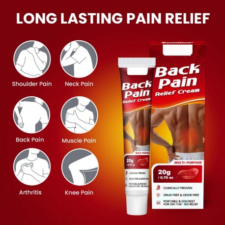 Крем-мазь Sumifun Back Pain Relief Cream от боли в спине 20 г оптом-5