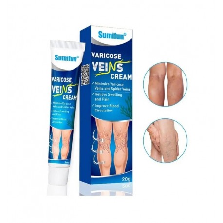 Крем Sumifun Varicose Veins Cream Natural Ingredients от варикоза 20 г оптом-3