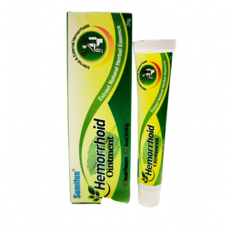 Мазь от геморроя Sumifun Hemorrhoid Ointment при трещинах и зуде 20 г оптом