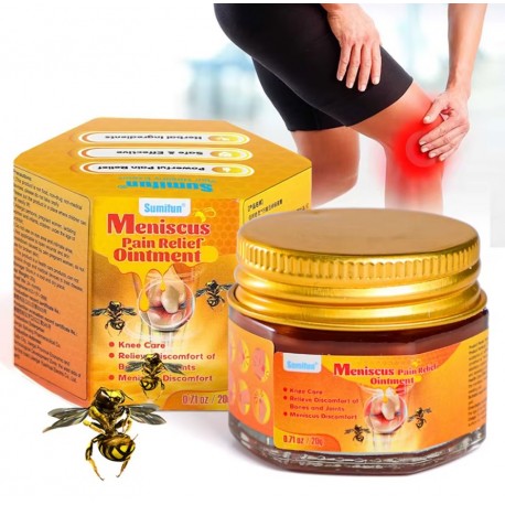 Крем-мазь Sumifun Meniscus Pain Relief Ointment при растяжениях и ушибах 20 г оптом-2