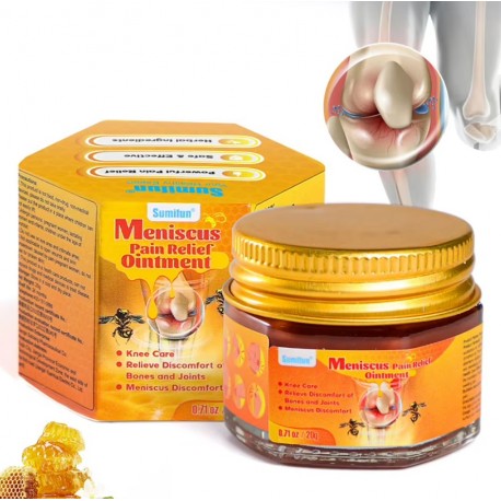 Крем-мазь Sumifun Meniscus Pain Relief Ointment при растяжениях и ушибах 20 г оптом-3