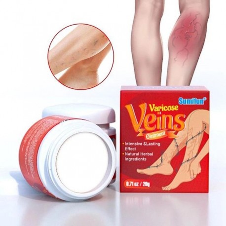 Крем-мазь Sumifun Varicose Veins Ointment от варикозного расширения вен 20 г оптом-3