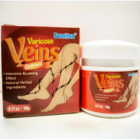 Крем-мазь Sumifun Varicose Veins Ointment от варикозного расширения вен 20 г оптом-2