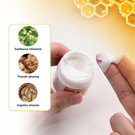 Крем-мазь Sumifun NewBee Venom Lymphatic Care Cream на пчелином яде для ухода за кожей шеи 20 г оптом-3