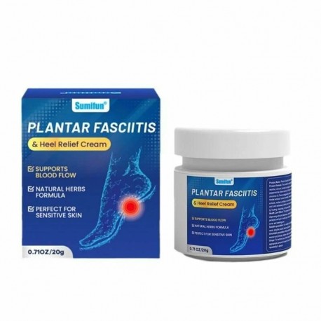 Крем Sumifun Plantar Fasciitis & Heel Relief Cream при растяжениях и ушибах, болях пятки 20 г оптом