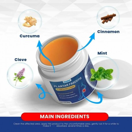 Крем Sumifun Plantar Fasciitis & Heel Relief Cream при растяжениях и ушибах, болях пятки 20 г оптом-3