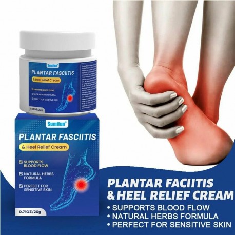 Крем Sumifun Plantar Fasciitis & Heel Relief Cream при растяжениях и ушибах, болях пятки 20 г оптом-6