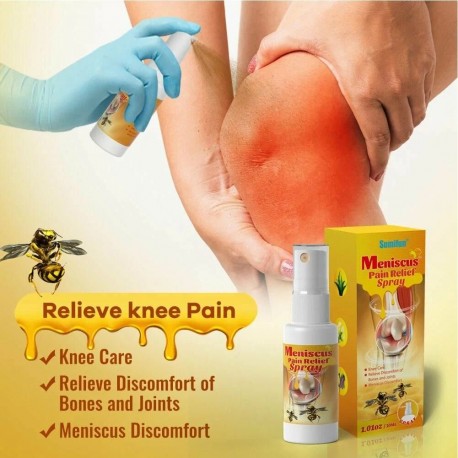 Спрей-мазь Sumifun Meniscus Pain Relief Spray от болей в суставах, судорог 30 мл оптом-8