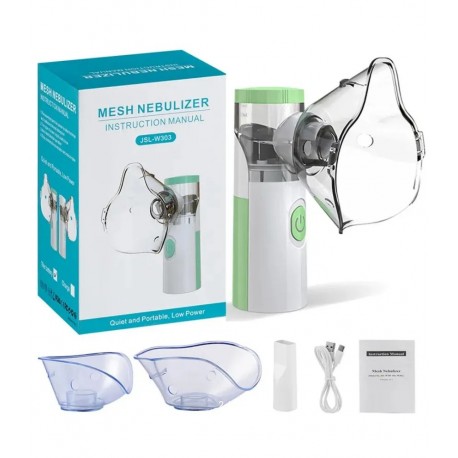 Портативный Ингалятор Небулайзер ультразвуковой Handhe MESH NEBULIZER INSTRUCTION MANUAL 3 режима  оптом-2