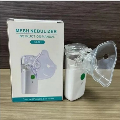 Сетчатый бесшумный и портативный ингалятор небулайзер GK-101  оптом-6