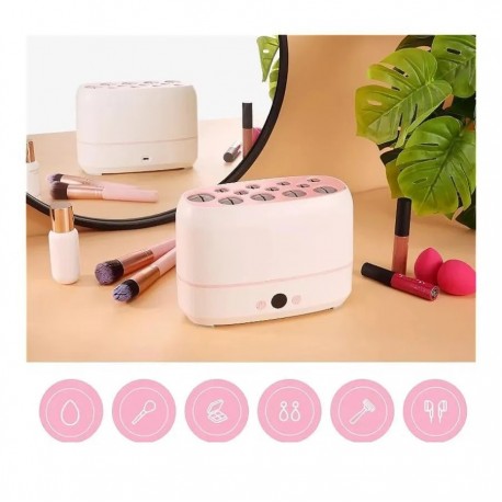 Электрическая мойка-сушилка для косметических кистей на 12 кисточек  оптом-4