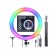Кольцевая светодиодная лампа RGB LED MJ26 с регулируемым штативом 210 см  оптом