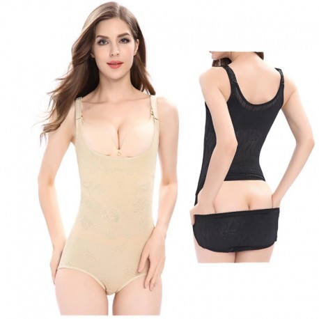 Корректирующее Боди Siamese Slim Culottes  оптом-8