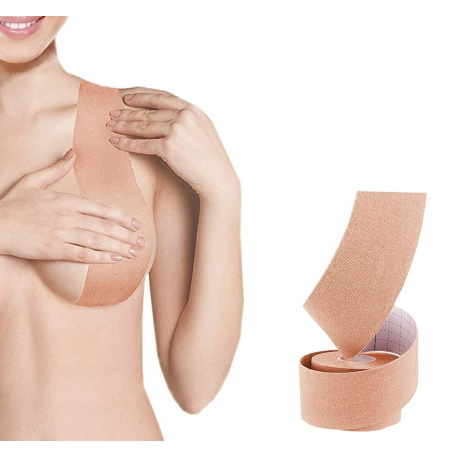 Тейп-лента для фиксации груди 5 х 500 см  оптом-5