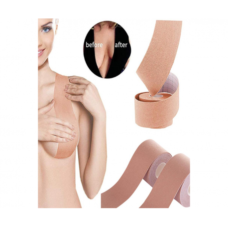 Тейп-лента для фиксации груди 5 х 500 см  оптом-6