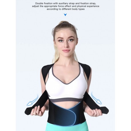 Регулируемый Корректор Осанки ортопедический COMPRESS VEST YIMYZ-3003  оптом-3