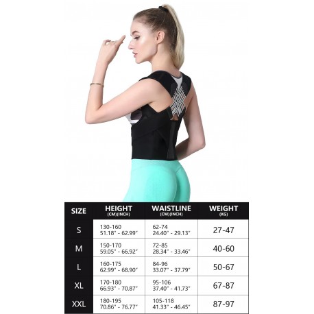 Регулируемый Корректор Осанки ортопедический COMPRESS VEST YIMYZ-3003  оптом-4