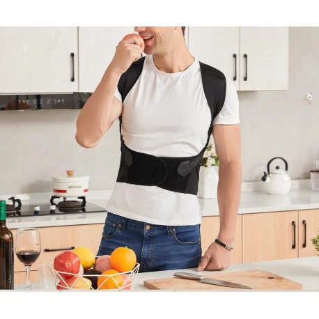 Регулируемый Корректор Осанки ортопедический COMPRESS VEST YIMYZ-3003  оптом-7