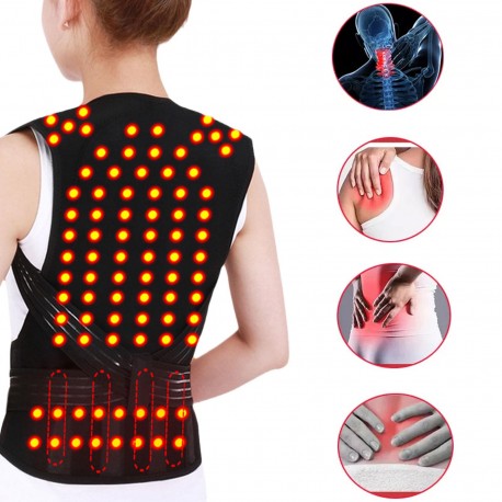 Магнитный терапевтический самонагревающийся жилет INSULATING VEST для спины, плеч, поясницы  оптом-5