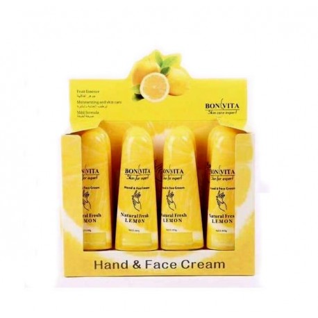 Крем для рук и лица Bonvita (Лимон) 105 г  оптом-2