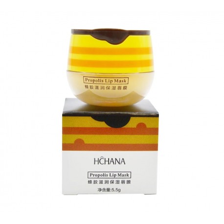Бальзам для губ Ночной с Прополисом HCHANA  Propolis Lip Mask, 5,5 гр  оптом