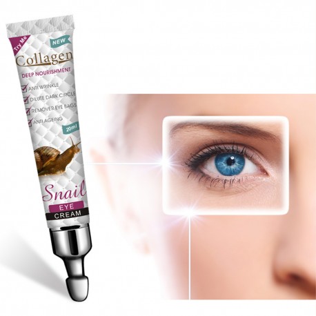 Крем для кожи вокруг глаз с муцином улитки Snail Collagen 20гр  оптом-2