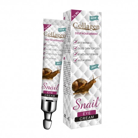 Крем для кожи вокруг глаз с муцином улитки Snail Collagen 20гр  оптом