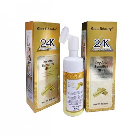 Мусс для умывания Kiss Beauty 24K Make-Up Remover 150 мл  оптом