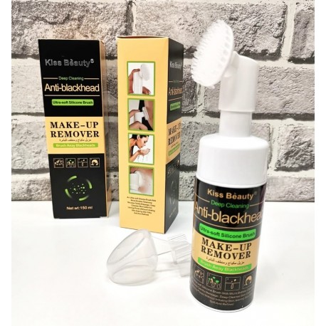 Средство для снятия макияжа Kiss Beauty с мягкой силиконовой кисточкой 150 мл  оптом