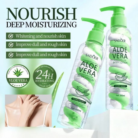 Лосьон для тела Sadoer Marshmallow Body Lotion Aloe Vera 200 мл оптом-2