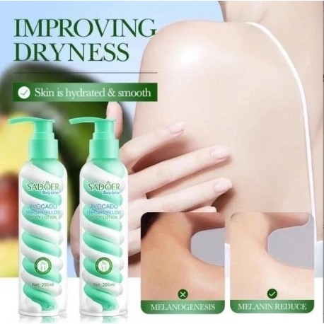 Лосьон для тела Sadoer Marshmallow Body Lotion Avocado 200 мл оптом-4