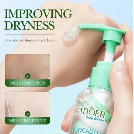 Лосьон для тела Sadoer Marshmallow Body Lotion Avocado 200 мл оптом-3