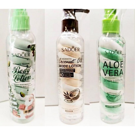 Лосьон для тела Sadoer Marshmallow Body Lotion Coconut Oil 200 мл оптом-1