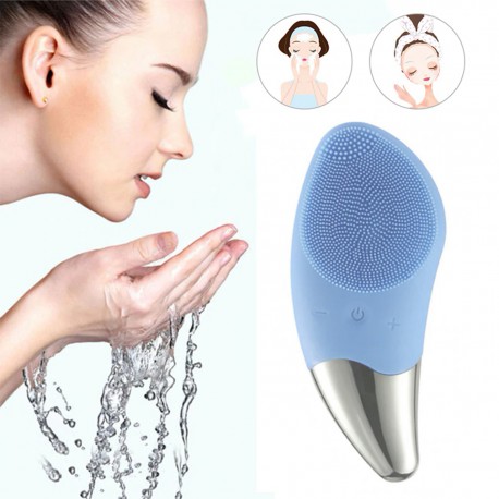 Электрическая массажная щётка для чистки лица Sonic Facial Brush  оптом-5