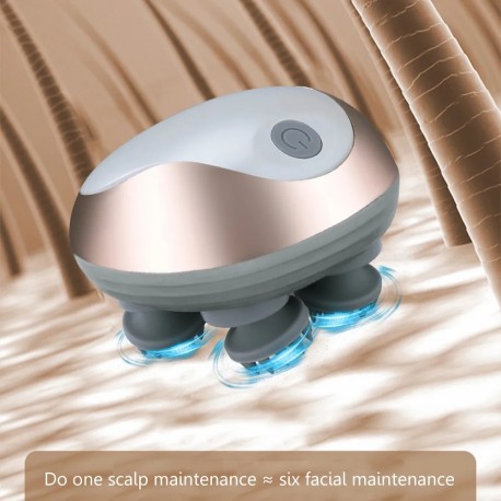 Беспроводной массажер для шеи и головы Smart Scalp Massager  оптом-5