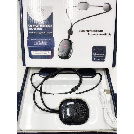 Импульсный электрический миостимулятор-массажер для шеи Cervical Maśsage Apparatus  оптом-2