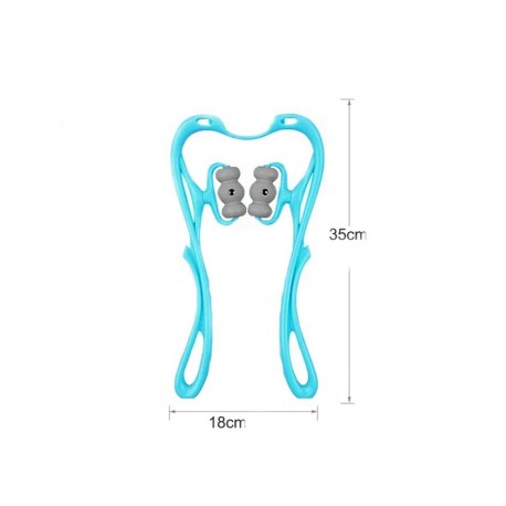 Массажер роликовый ручной для шеи  оптом-3