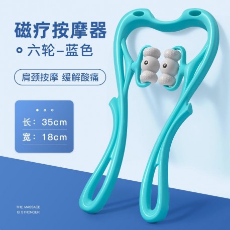 Массажер роликовый ручной для шеи  оптом-7