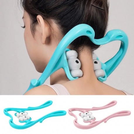 Массажер роликовый ручной для шеи  оптом-5