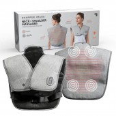 Массажер Sharper Image для шеи и плеч с подогревом 