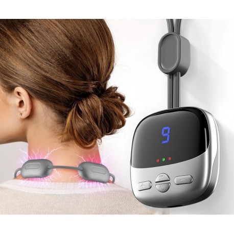 Мультифункциональный электронный массажер для головы и шеи подвесной  оптом-7