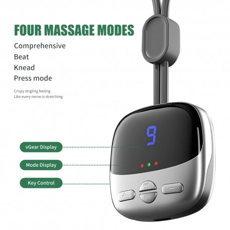 Мультифункциональный электронный массажер для головы и шеи подвесной  оптом-2