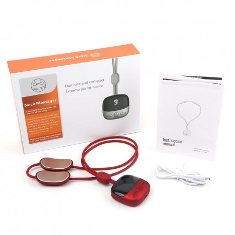 Мультифункциональный электронный массажер для головы и шеи подвесной  оптом-4