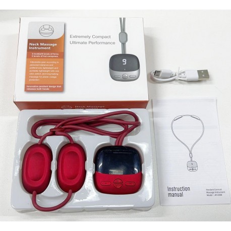 Мультифункциональный электронный массажер для головы и шеи подвесной  оптом-5